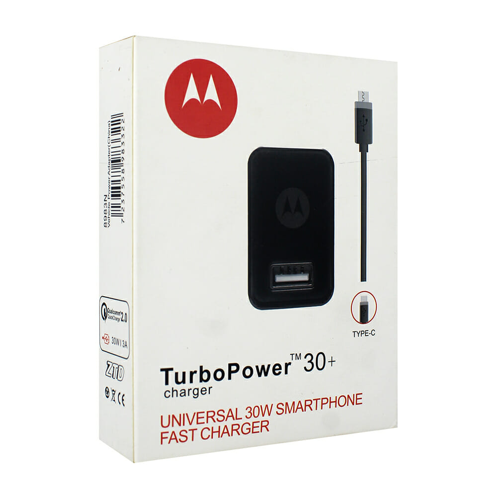 Cargador Motorola Tipo C Original Turbo Power 15W