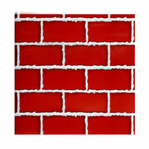 Papel navideño ladrillo rojo