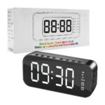 Reloj digital bluetooth con alarma, bocina y puerto tf-aux, variedad de colores / clock bluetooth card speaker / yjsa18
