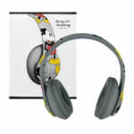 Audífonos de diadema + estuche diseño de mickey fr-3310