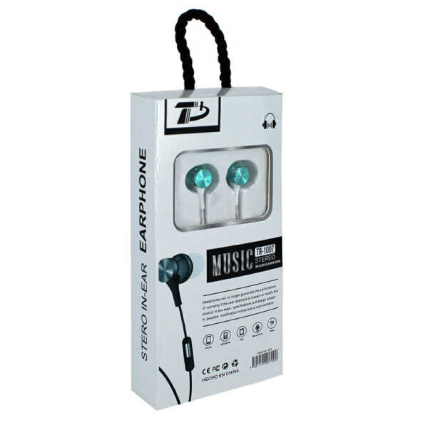 Audífonos alámbricos bicolor con micrófono tr-1007