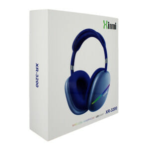Audifonos de diadema bluetooth + franja de luz led xr-3200