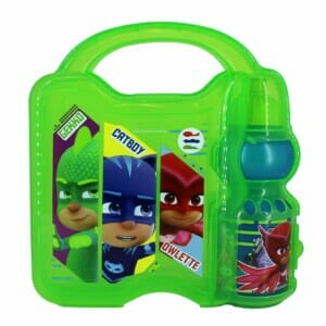 lonchera de plástico verde 2