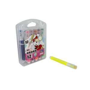 Estuche de plumones de 12 piezas para niños