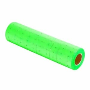 Paquete 10 rollos de etiquetas universales para etiquetadora manual de colores neón / C-500