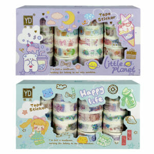 Caja 20 cintas, variedad de diseños kawaii yd-20rhz