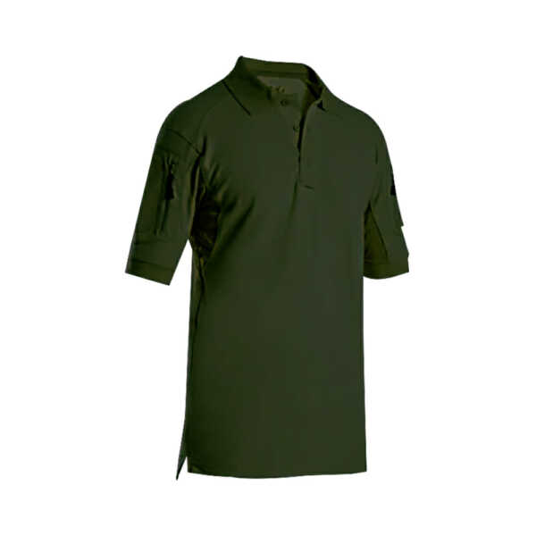 Playera tipo polo con cierres y parches, variedad de colores dx.2q / R0X10