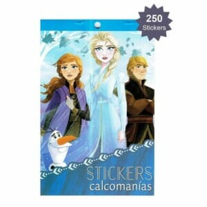 Block de stickers calcomanías con diseño de frozen 152-733