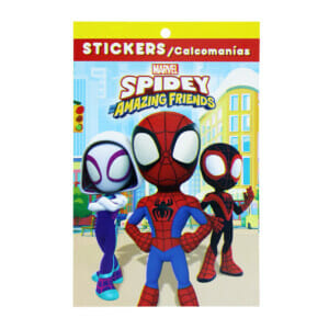 calcomanías de spiderman libro