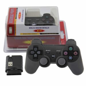 Control gamepad para pc/ps2/ps3 con vibración y batería recargable / e-004