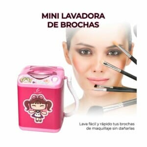 Mini lavadora de esponjas y brochas para maquillaje yh328b