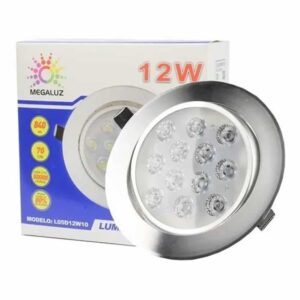 Luminario para empotrar de luz led 12w / 135mm mlpf-31