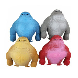 1pza Squeeze / juguete antiestrés en forma de gorila, variedad de colores / antiestres gorila / j-1188