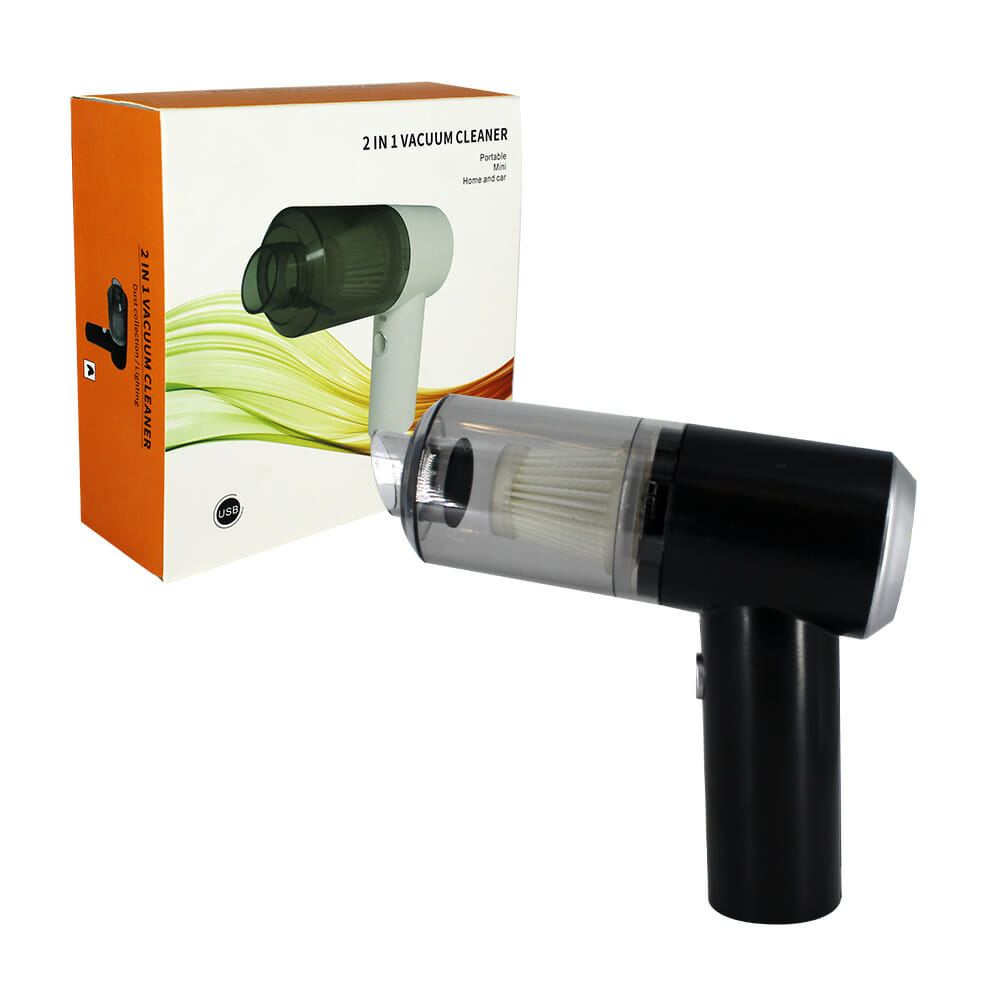 Cleanjett - Aspiradora de mano inalámbrica recargable, Cleanjett Aspiradora  portátil para automóvil, mini aspiradora de mano, potente succión