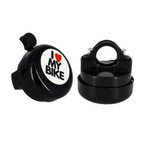 Timbre de plástico para bicicleta con frace i my bike bici-002