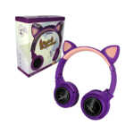 Audífonos inalámbricos bluetooth con orejas de gato, variedad de colores / xy203