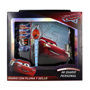 Diarios infantiles con diseños de Rayo McQueen de Cars