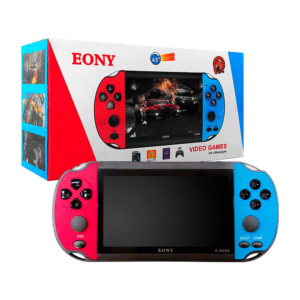 Consola de videojuegos con audífonos, cargador tipo c y cable rca  / 10943 / a-8298 / 11896