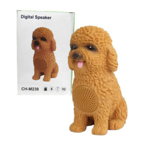 Bocina bluetooth en forma de perro french poodle tf/usb/aux yx340