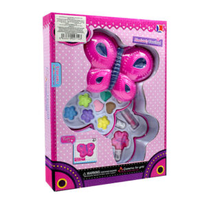 Estuche de maquillaje mariposa