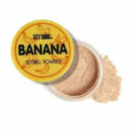 Polvo maquillaje traslúcido de banana