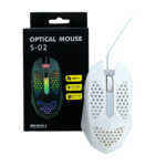 Mouse alámbrico con luz led