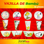Vajilla Bambú Snoopy 1 1762-20