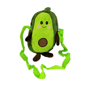 Mini mochila afelpada en forma de aguacate xt-14