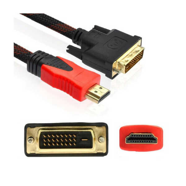 Cable con entrada DVI y HDMI