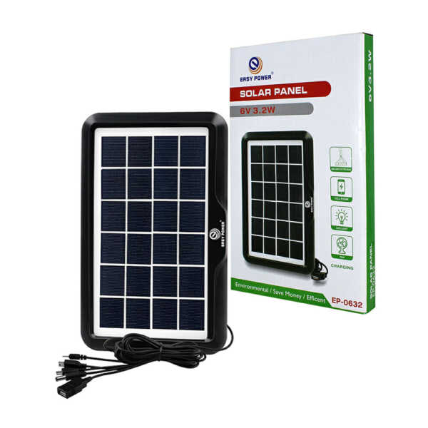 Panel solar multifuncional 6v 3.2w /easy power ep-0632