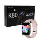 Smartwatch multifuncional con correa de plástico + cargador de imán k80