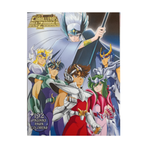 Los caballeros del zodiaco para colorear portada