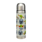 Termo bala de acero inoxidable con diseño de baby yoda 500ml