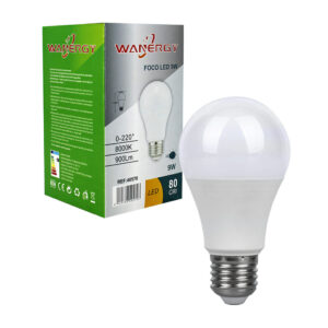 Foco led wanergy de luz blanca 9w / 8000k 40570