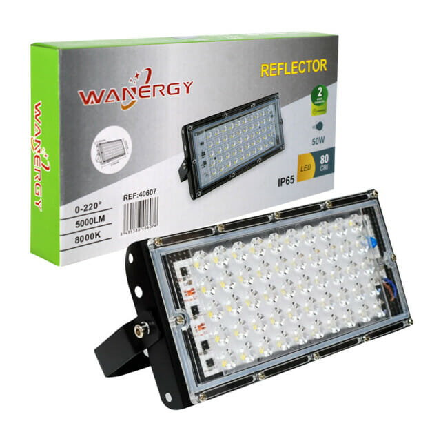 Lámpara wanergy reflector 8000k / 50w / 40607