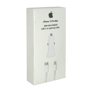 Plug cargador de celular para carro + cable con entrada tipo c a lightning a1692