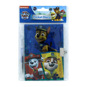 Mini diario con diseño de los Paw Patrol