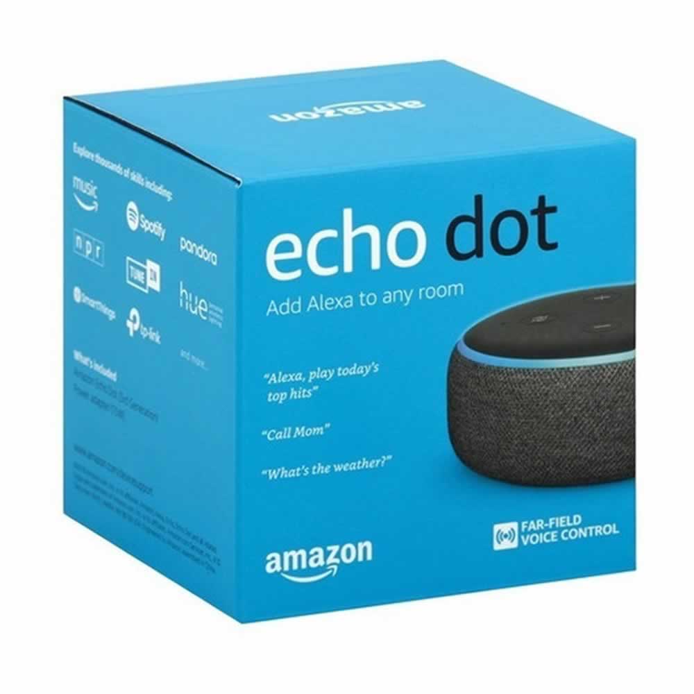 Echo (3ra generación) - Bocina inteligente con Alexa - Azul :  : Dispositivos  y Accesorios