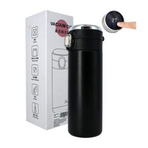 Termo de acero inoxidable con pantalla digital / vacuum cup, variedad de colores jjyp102
