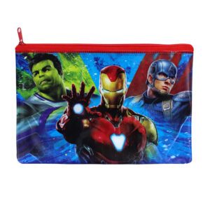 Bolsa lapicera Avengers infantil con cremallera