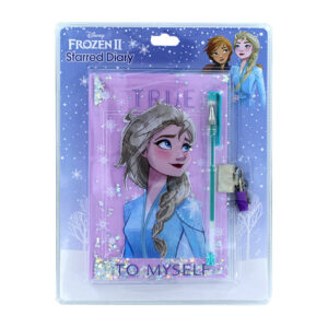 Diario infantil con diseño de Elsa de Frozen