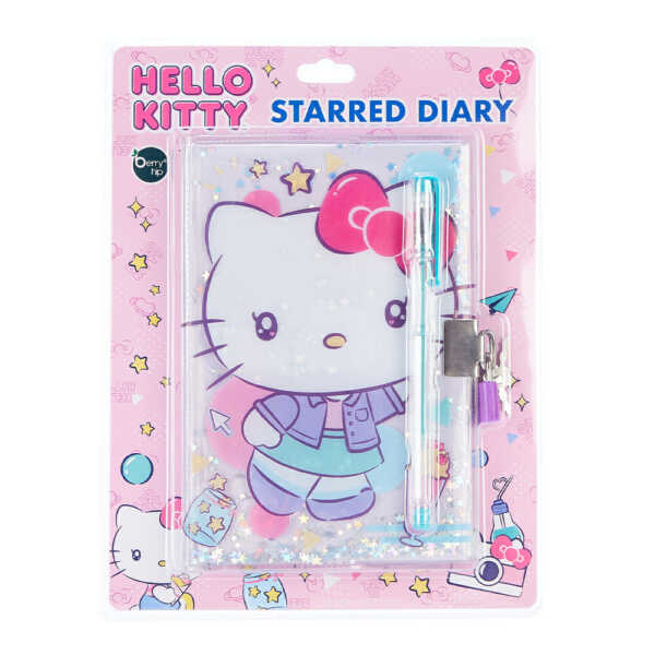 Diarios infantiles con diseños de Hello Kitty