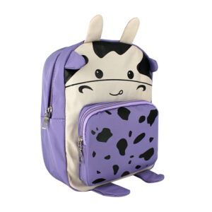 Mochila chica para niña diseño vaca