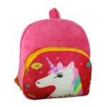 Mini mochila afelpada unicornio