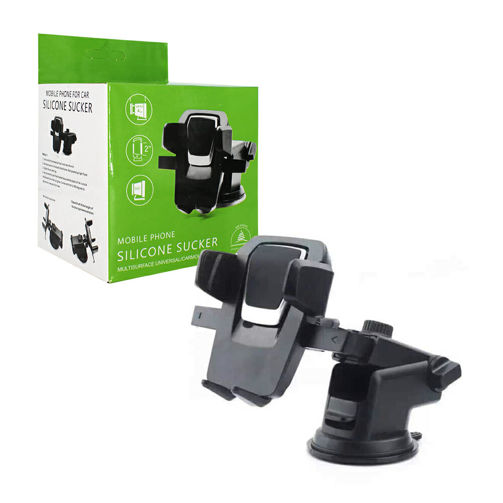 Soporte Sostenedor De Telefono Celular Para Carro Auto Coche Mano Clip Pack  X 3