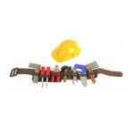 Juego de herramientas para niño + casco ts25256