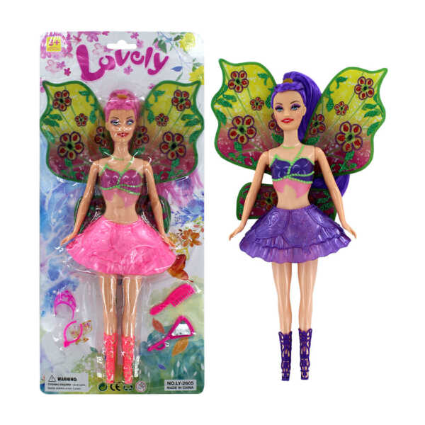 Barbie hada mágica lovely con accesorios