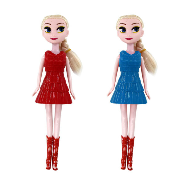 Muñeca elsa frozen de colores