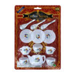 Mini juego de té con diseño de pez 12 piezas