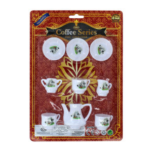 Mini juego de té con diseño de perro